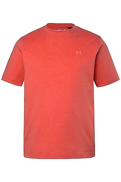 Men Plus T-Shirt T-Shirt Basic Halbarm Rundhals günstig online kaufen