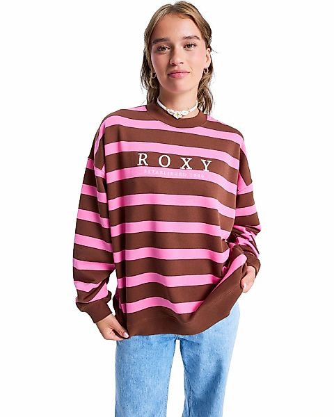 Roxy Sweatshirt "Strictly Stripes Oversized" günstig online kaufen