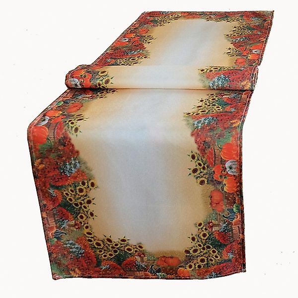 texpot Tischläufer Tischdecke mit Druckmotiv Kürbis günstig online kaufen