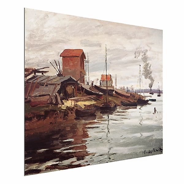 Alu-Dibond Bild Claude Monet - Seine Petit-Gennevilliers günstig online kaufen