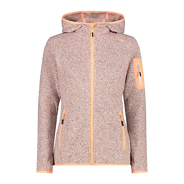 CMP Strickfleecejacke KNITTED MELANGE HOODY WOMAN günstig online kaufen