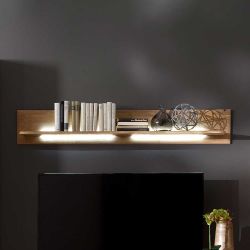 Wandboard massiv in Eiche Bianco 150 cm breit günstig online kaufen