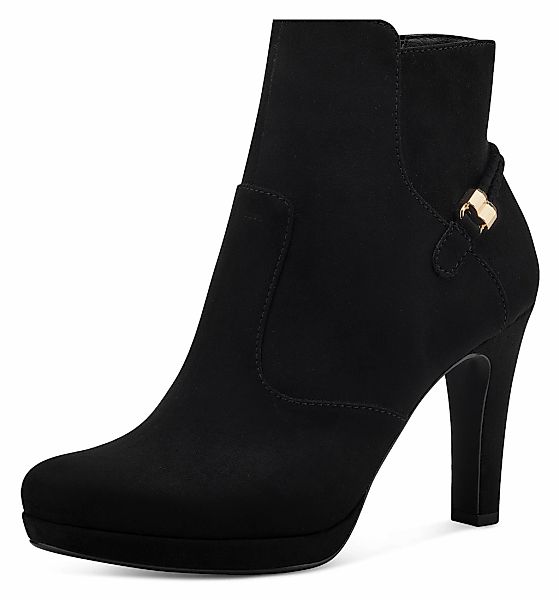 Tamaris High-Heel-Stiefelette mit Schmuckelement an der günstig online kaufen