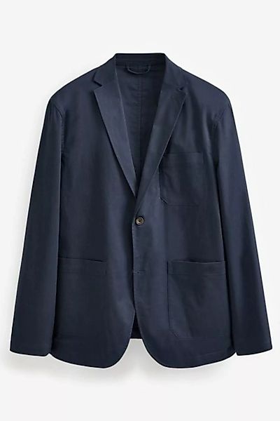 Next Baukastensakko Relaxed Fit Anzug mit hohem Baumwollanteil: Sakko (1-tl günstig online kaufen