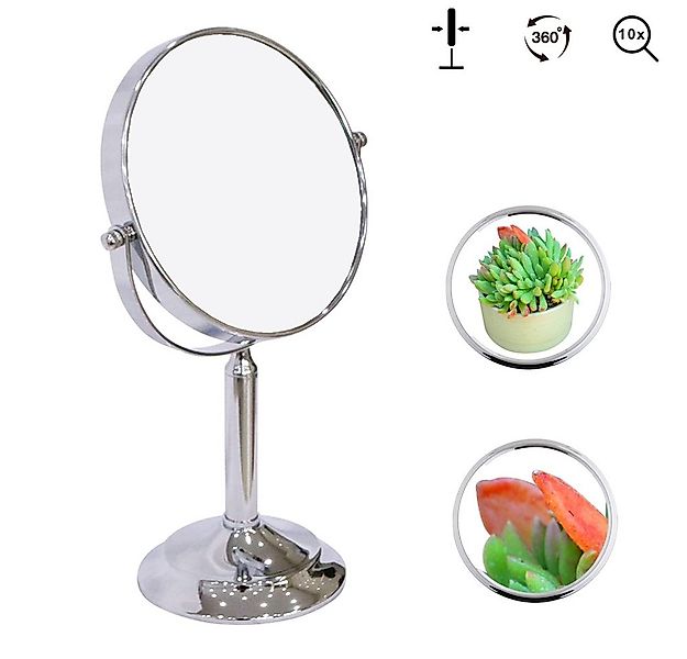 Melko Kosmetikspiegel Spiegel Badspiegel Schminkspiegel 10Fache Vergrößerun günstig online kaufen