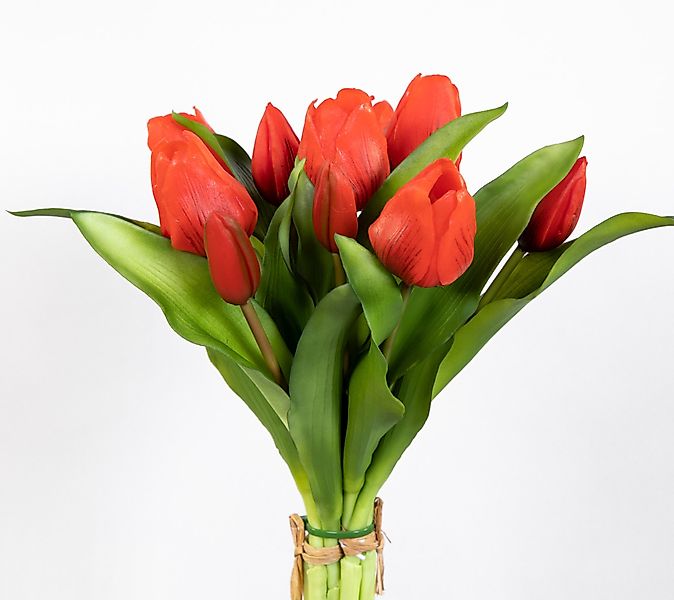 Kunstblume Tulpenbund Nature Real Touch 32x26cm günstig online kaufen