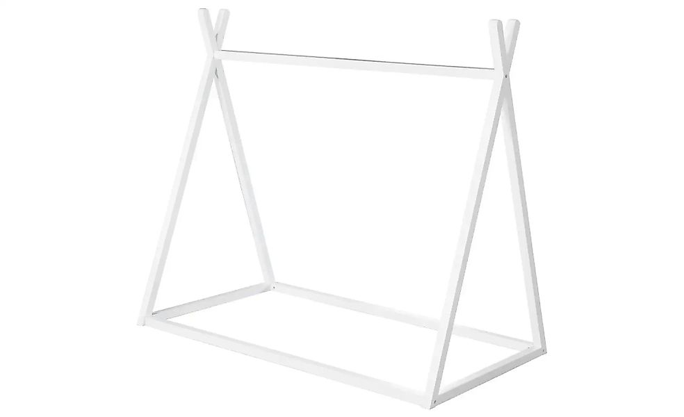 Roba Tipibett  Montessori ¦ weiß ¦ Maße (cm): B: 80 H: 128 Betten > Bettges günstig online kaufen