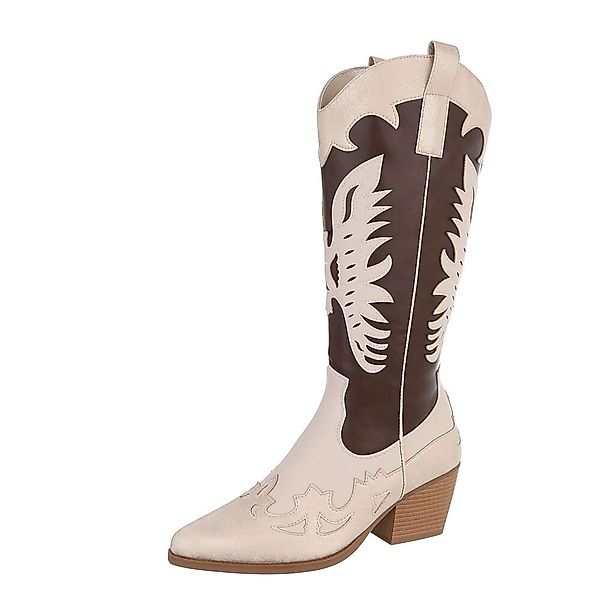 Ital-Design Damen Cowboyboots Western Westernstiefel (87124752) günstig online kaufen