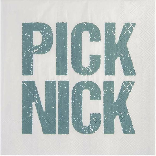 Serviette Picknick 33x33 cm günstig online kaufen