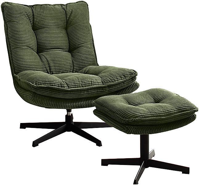 Jockenhöfer Gruppe Relaxsessel Kasper, Inklusive Hocker, günstig online kaufen