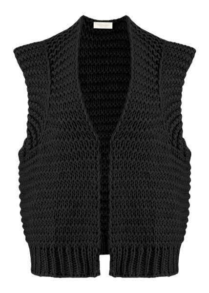 SASSYCLASSY Strickweste Strickweste Damen mit strukturierten günstig online kaufen