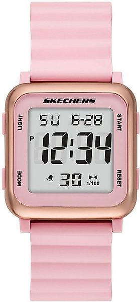 Skechers Chronograph BECKWORTH SR6312, Quarzuhr, Armbanduhr, Damenuhr, Sili günstig online kaufen
