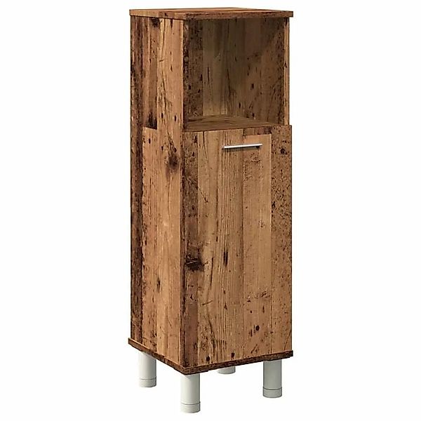 vidaXL Badschrank Altholz-Optik 30x30x95 cm Holzwerkstoff 856137 günstig online kaufen