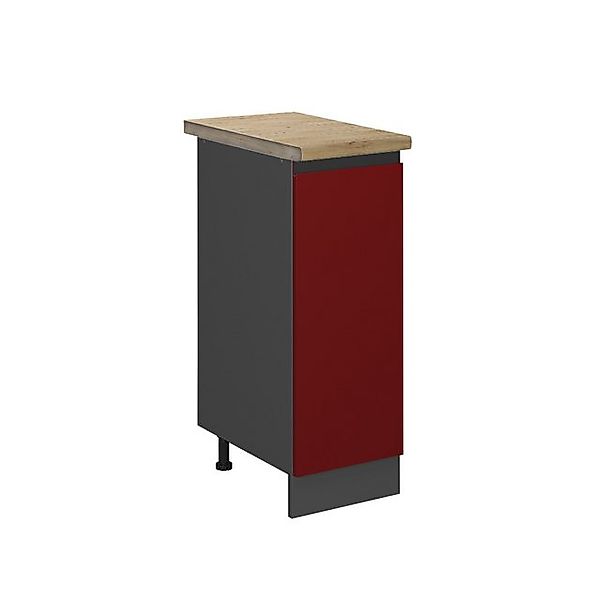 Vicco Apothekerschrank R-Line Medizinschrank für die Küche Rot/Anthrazit 30 günstig online kaufen