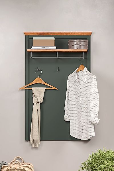 Home affaire Garderobenpaneel "Vienna", (1 St.), Wandgarderobe mit Hutablag günstig online kaufen