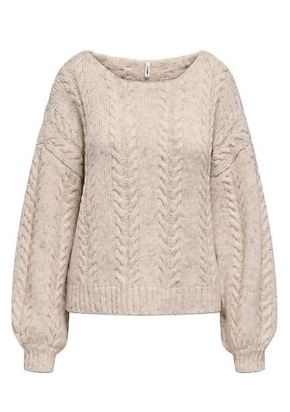 ONLY Strickpullover ONLIDA LIFE LS CABLE WIDE-NECK CS K günstig online kaufen