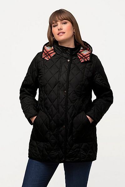 Ulla Popken Steppjacke Steppjacke wasserabweisend Stehkragen Kapuze günstig online kaufen