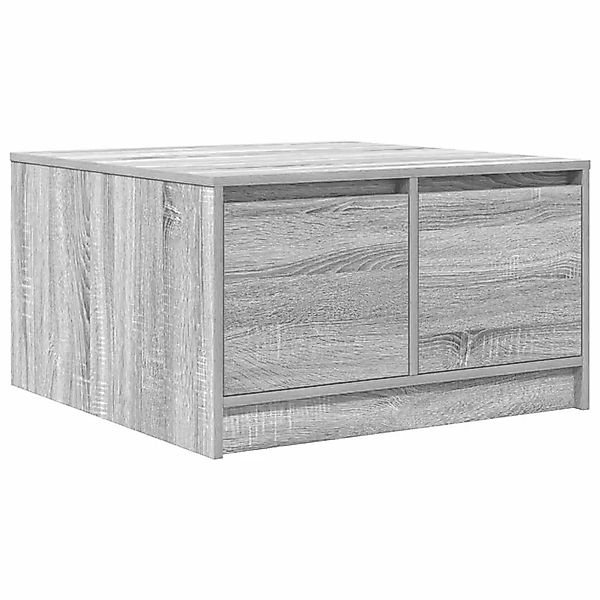vidaXL Couchtisch mit Schubladen Grau Sonoma 70,5x70x40 cm 3328413 günstig online kaufen