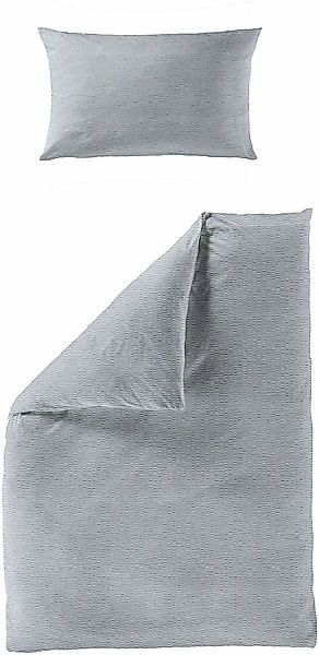 BIERBAUM Bettwäsche »4134«, Premium Mako-Satin Seersucker, 100 % Baumwolle, günstig online kaufen