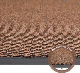 Andiamo Fußmatte "Easy, Made in Netherlands" rechteckig 5 mm Höhe Schmutzfa günstig online kaufen