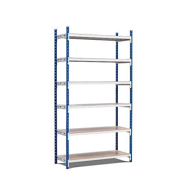 PROREGAL Fachbodenregal Maximus Pro HxBxT 220 x 125 x 100 cm 7 Ebenen Spanp günstig online kaufen