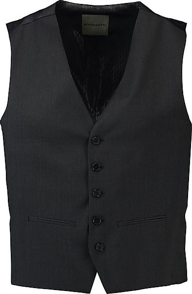 BENVENUTO. Anzugweste anthrazit Modern Fit günstig online kaufen