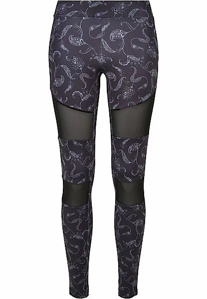 URBAN CLASSICS Leggings "Urban Classics Damen Ladies Tech Mesh AOP Leggings günstig online kaufen