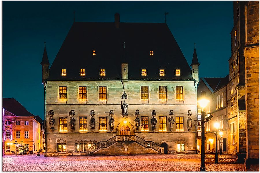 Artland Wandbild »Rathaus Osnabrück II«, Deutschland, (1 St.), als Alubild, günstig online kaufen
