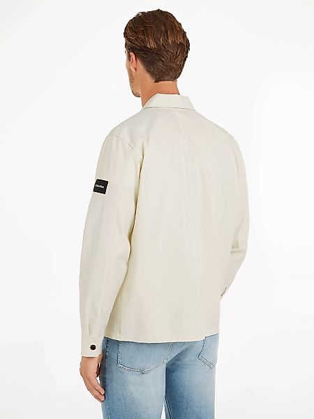 Calvin Klein Langarmhemd "COTTON NYLON OVERSHIRT", mit aufgesetzten Brustta günstig online kaufen