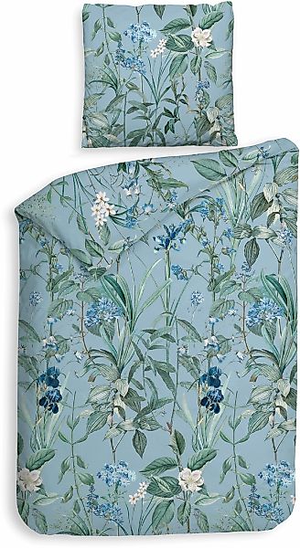 Heckett & Lane Bettwäsche "Martina" 2 Stk. 100% Baumwolle, hochwertiges Fla günstig online kaufen