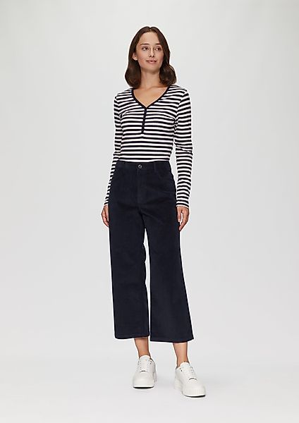 s.Oliver 3/4-Hose Elastische Culotte aus Cord günstig online kaufen