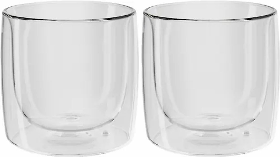 Zwilling Whiskyglas »Sorrento Bar«, (Set, 2 tlg.), Doppelwandig, Borosilika günstig online kaufen