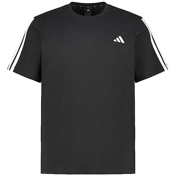 adidas T-Shirt mit Label-Print Farbe schwarz Größe: XXL günstig online kaufen