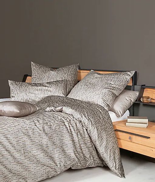 Janine Bettwäsche »Mako-Satin45097 08«, mit Reissverschluss günstig online kaufen