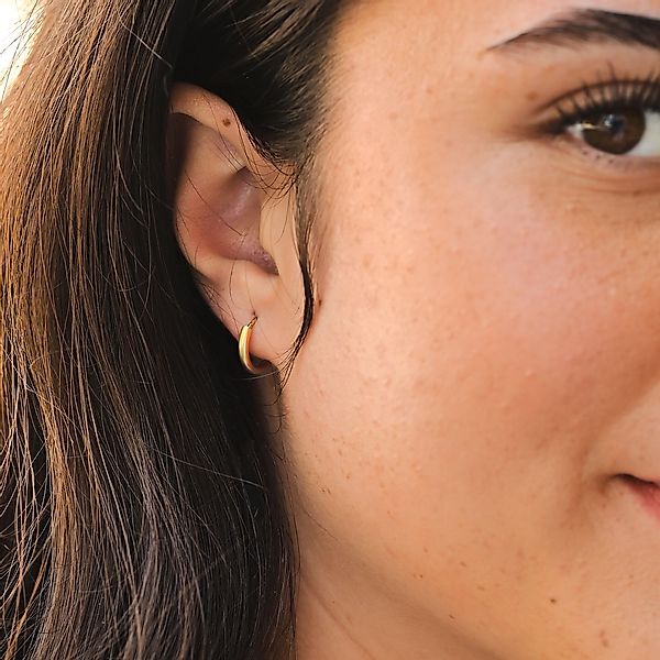 Adelia´s Klappcreolen "Damen Ohrringe – Klappcreole aus Edelstahl" Zum Vers günstig online kaufen