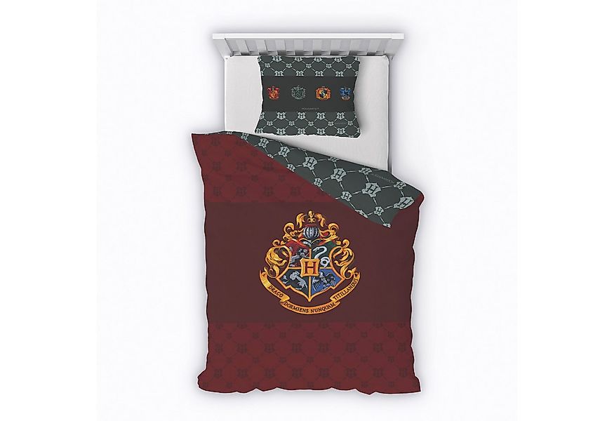 Träumschön Kinderbettwäsche Premium Baumwollbettwäsche 135x200 Harry Potter günstig online kaufen