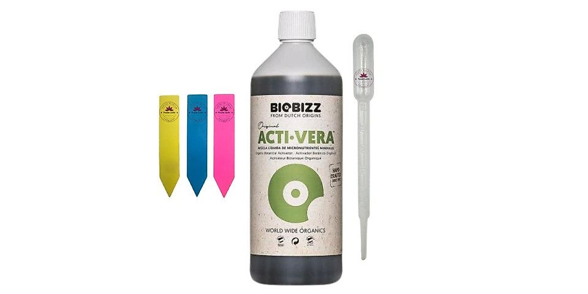 Biobizz Pflanzendünger Biobizz Acti·Vera, Inklusive Dosierpipette und 3 Pfl günstig online kaufen