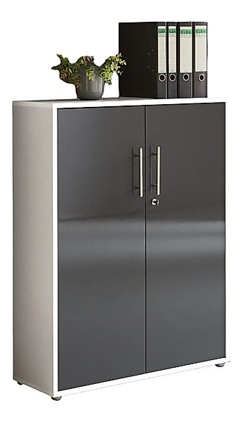 moebel-dich-auf Aktenschrank OFFICE EDITION (abschließbar, Metallgriffe, 3 günstig online kaufen
