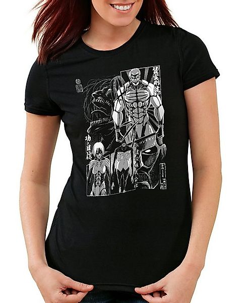 style3 T-Shirt Gigant Nippon attack on titan anime japan manga aot günstig online kaufen