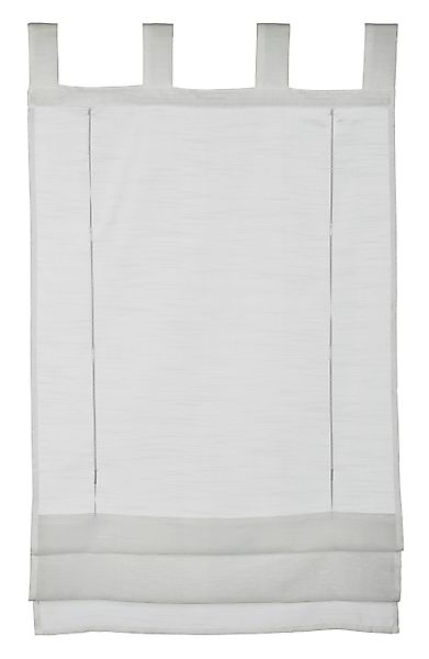 GARDINIA Raffrollo Voile Schlaufen, mit Schlaufen, günstig online kaufen