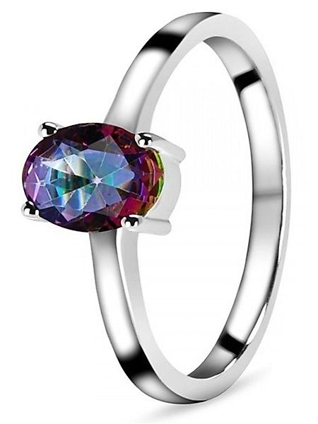 Goldene Hufeisen Solitärring Damen Solitär Mystic günstig online kaufen