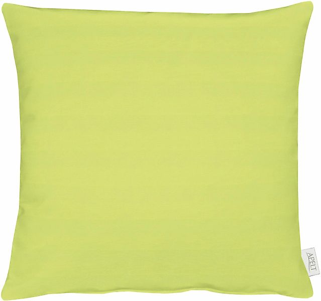 APELT Kissenhülle "4362 Rips Uni" Wasser- und Schmutzabweisend günstig online kaufen