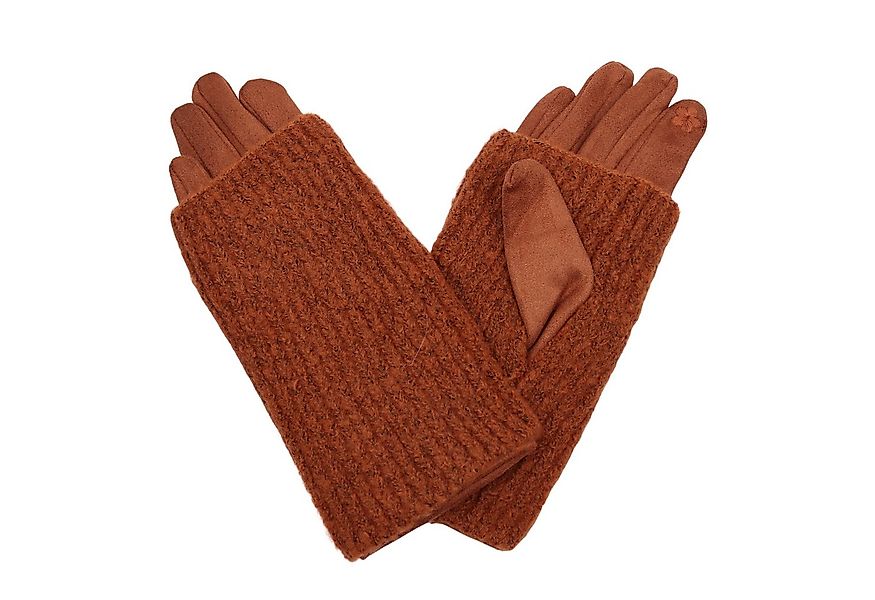 MIRROSI Strickhandschuhe Damen Handschuhe 2 in 1 mit abnehmbarer Strick Man günstig online kaufen