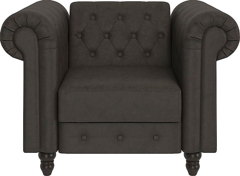 Dorel Home Chesterfield-Sessel "Felix" mit Rückenlehne 3-fach verstellbar, günstig online kaufen