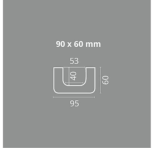 Homestar Zierleiste Deckenbalken Holzimitat Eiche, 9 x 6 cm, Länge 2 m, kle günstig online kaufen