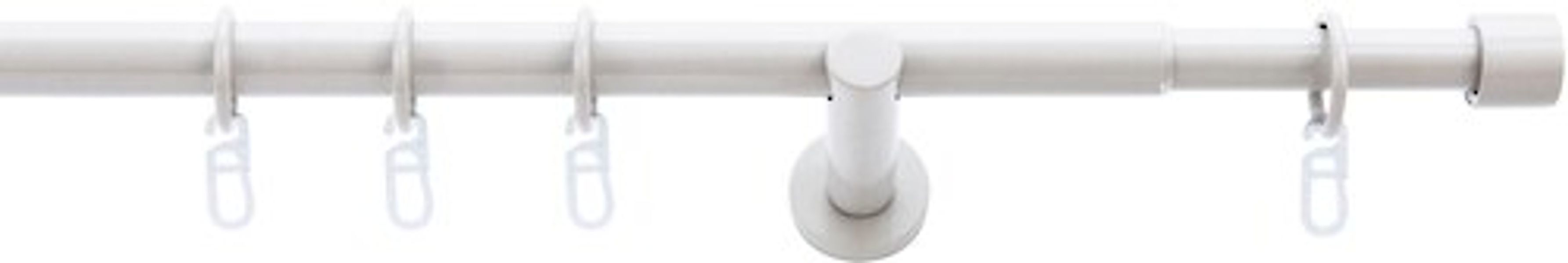 indeko Gardinenstange »Andrax« Ø 20 mm 1 läufig-läufig ausziehbar stufenlos günstig online kaufen