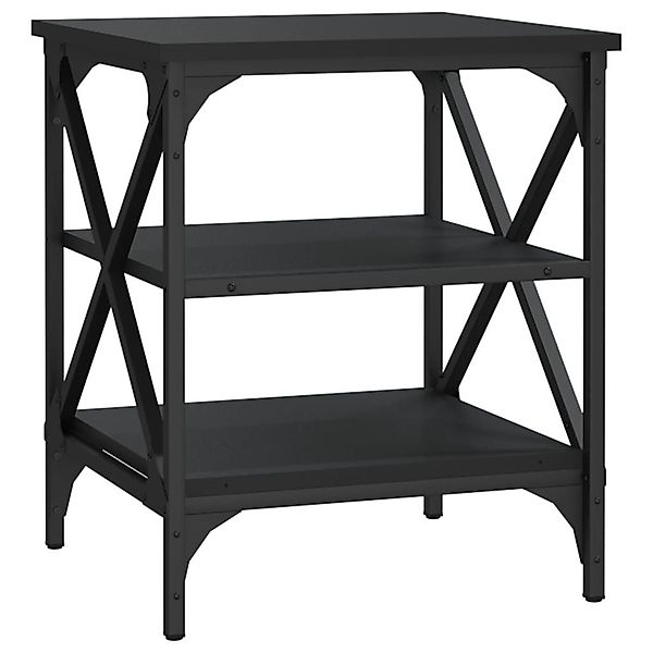 vidaXL Beistelltisch Beistelltisch Schwarz 40x42x50 cm günstig online kaufen