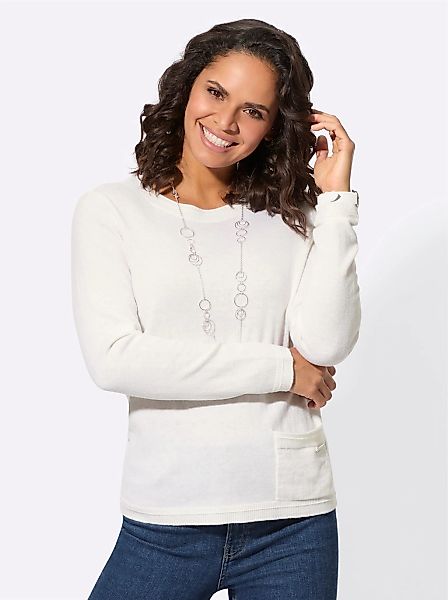 Casual Looks Rundhalspullover "Pullover" günstig online kaufen