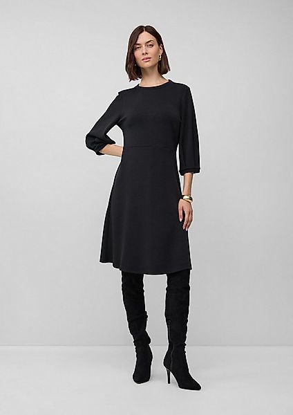 s.Oliver Minikleid Kleid Ausgestelltes Scuba-Kleid mit 3/4-Ärmeln günstig online kaufen