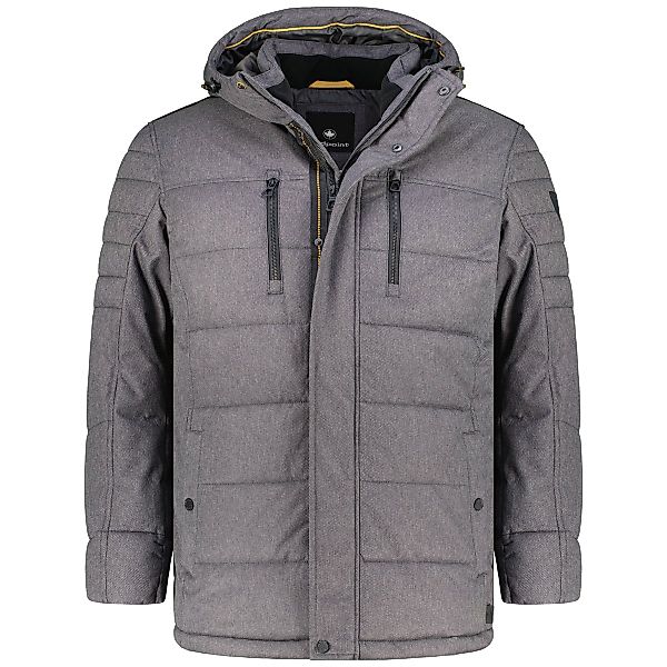 Redpoint Wattierter Parka mit Steppung Farbe grau Größe: 33 günstig online kaufen